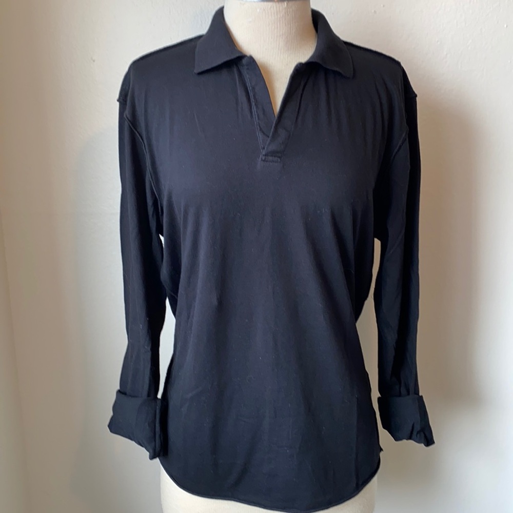 James Perse Black Long Sleeve T Shirt 2
